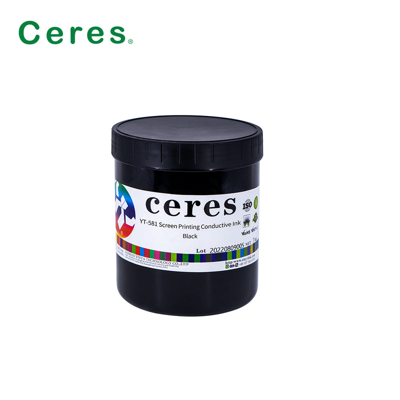 75ohm Carbon Security Printing Ink Màu bạc cho bảng mạch