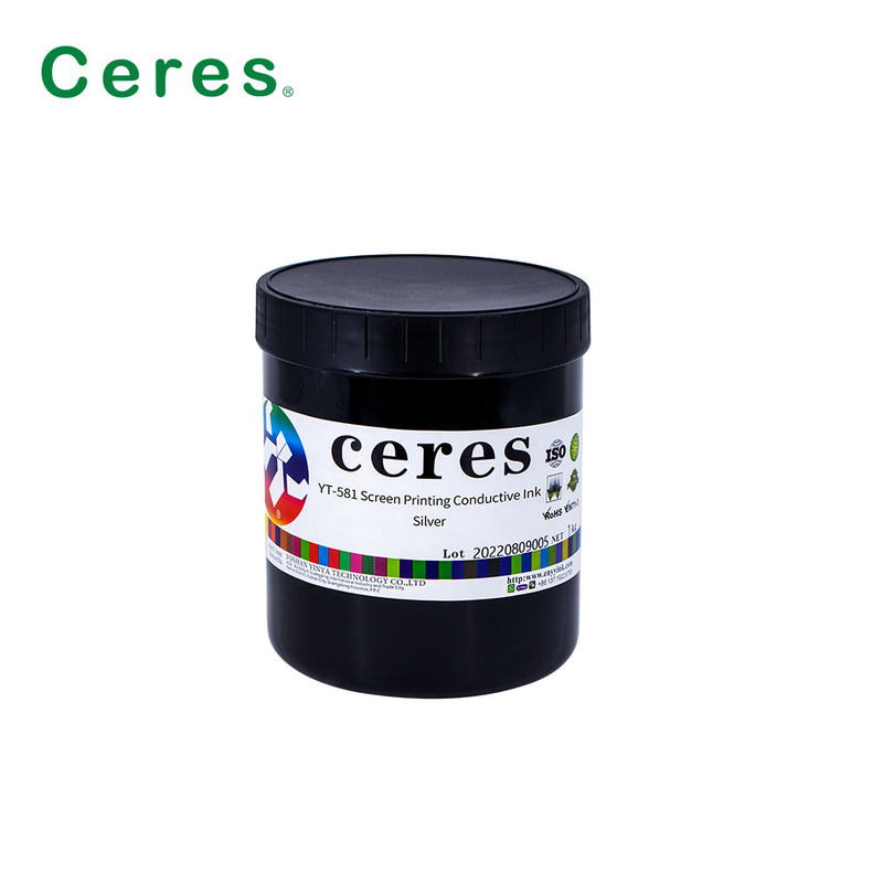 75ohm Carbon Security Printing Ink Màu bạc cho bảng mạch