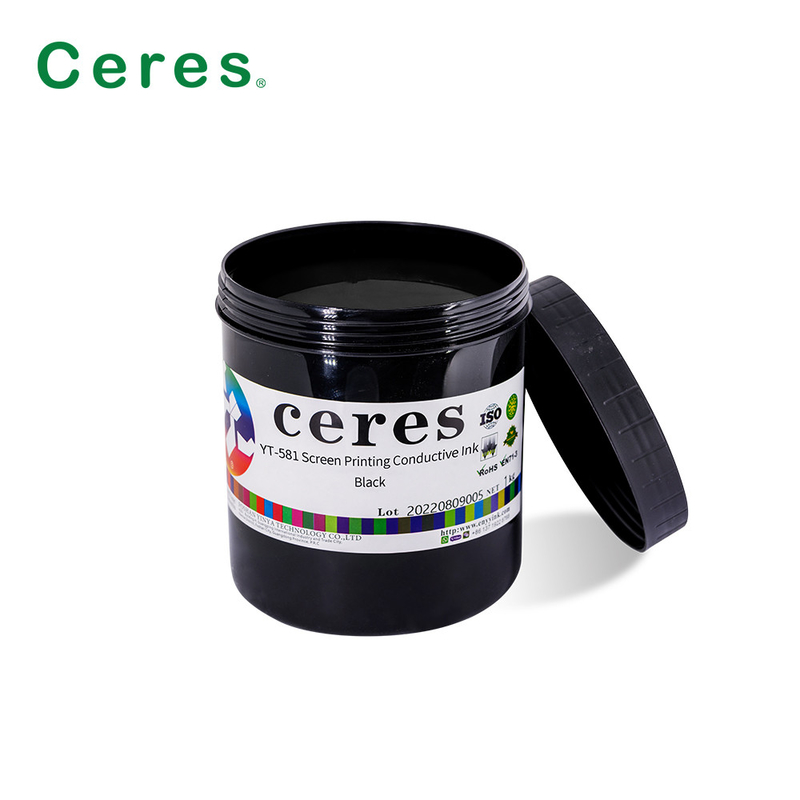 75ohm Carbon Security Printing Ink Màu bạc cho bảng mạch