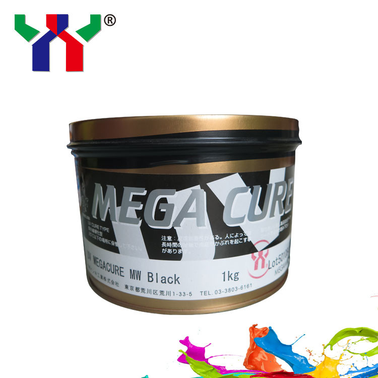 Mực màu trắng Offset 1kg Can UV Curing Printing Ink Msds NW90 Khô nhanh