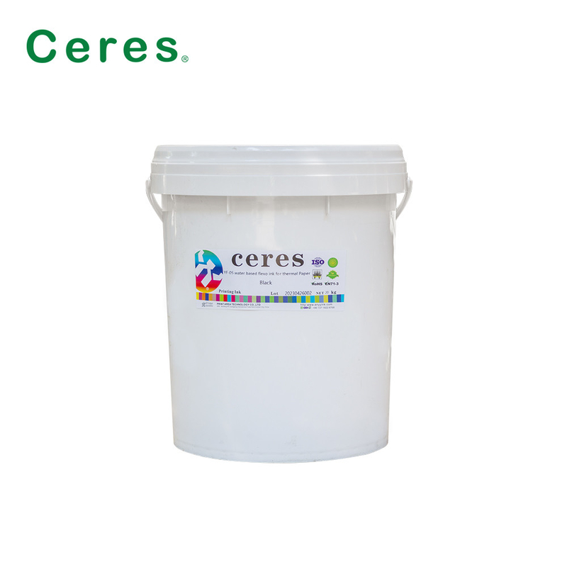 Mực Fleox dựa trên nước mật độ màu cao 20 kg / thùng cho giấy nhiệt