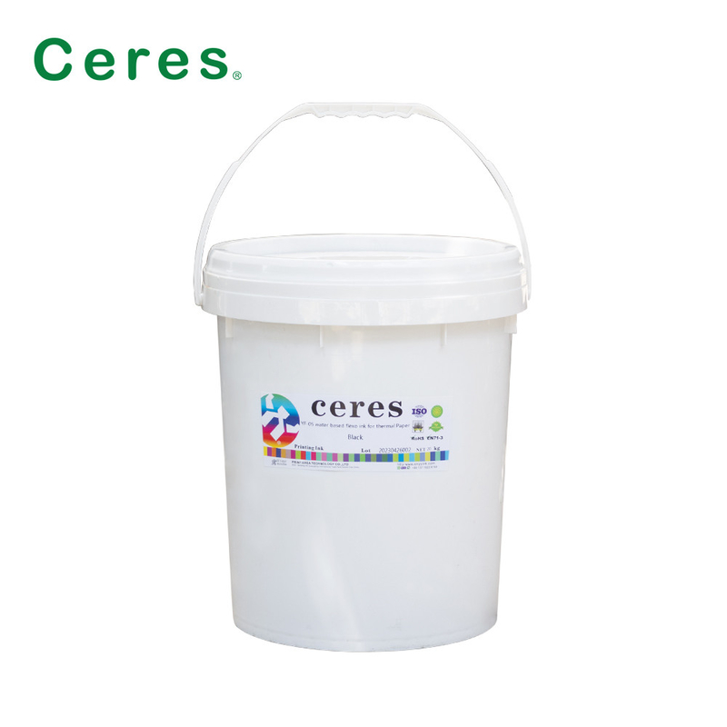 Mực Fleox dựa trên nước mật độ màu cao 20 kg / thùng cho giấy nhiệt