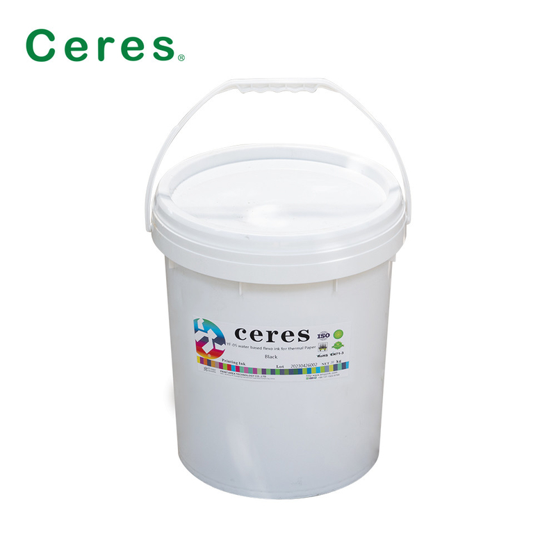 Mực Fleox dựa trên nước mật độ màu cao 20 kg / thùng cho giấy nhiệt
