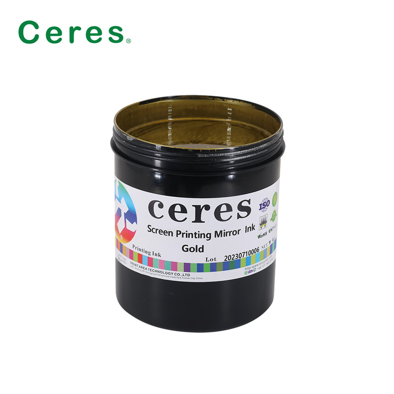 In màn hình bóng cao Mực gương để in trên tấm PVC PET trong suốt 1kg / lon