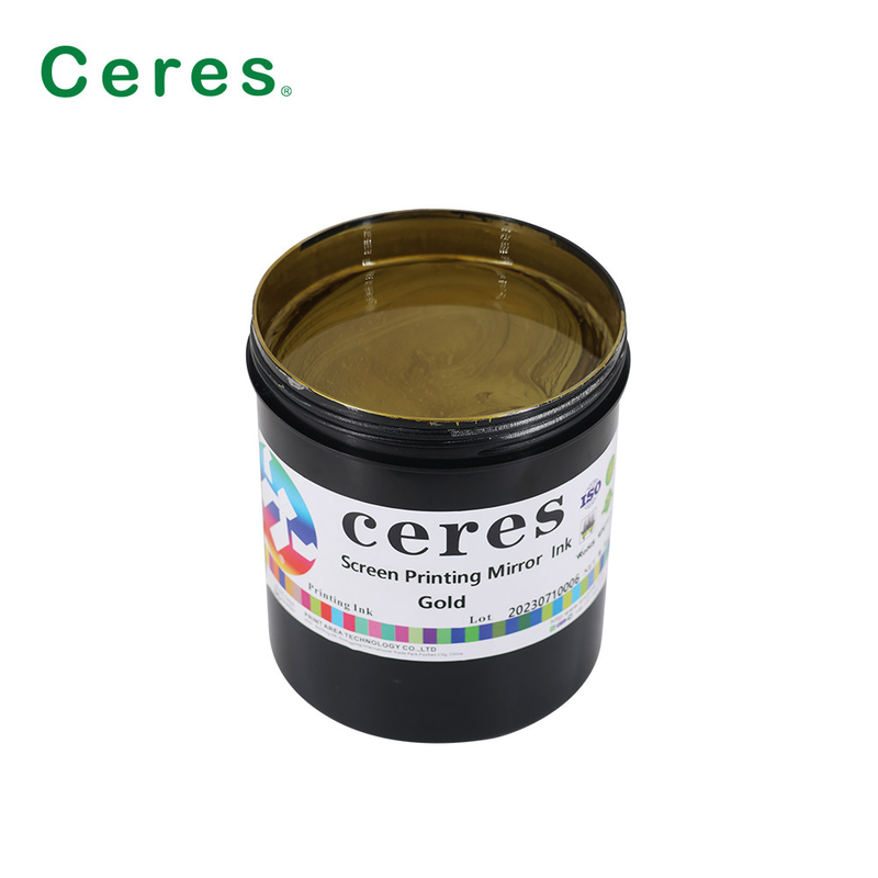 In màn hình bóng cao Mực gương để in trên tấm PVC PET trong suốt 1kg / lon