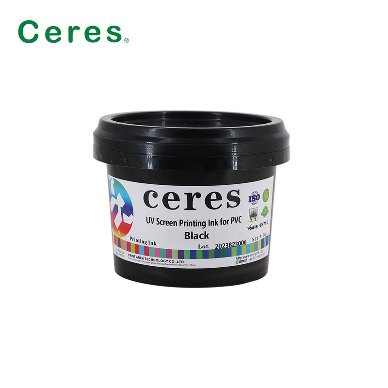 Mực in màn hình CMYK UV cho kính nhựa PP PE PET LDPE HDPE