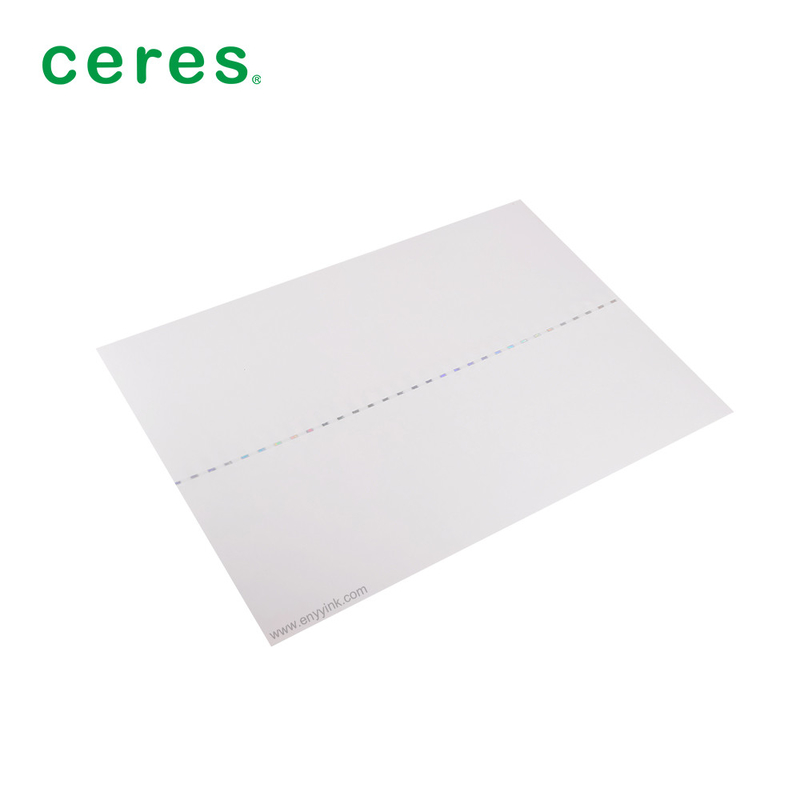 120 gram giấy bảo mật A4 với cửa sổ mở sợi màu sắc