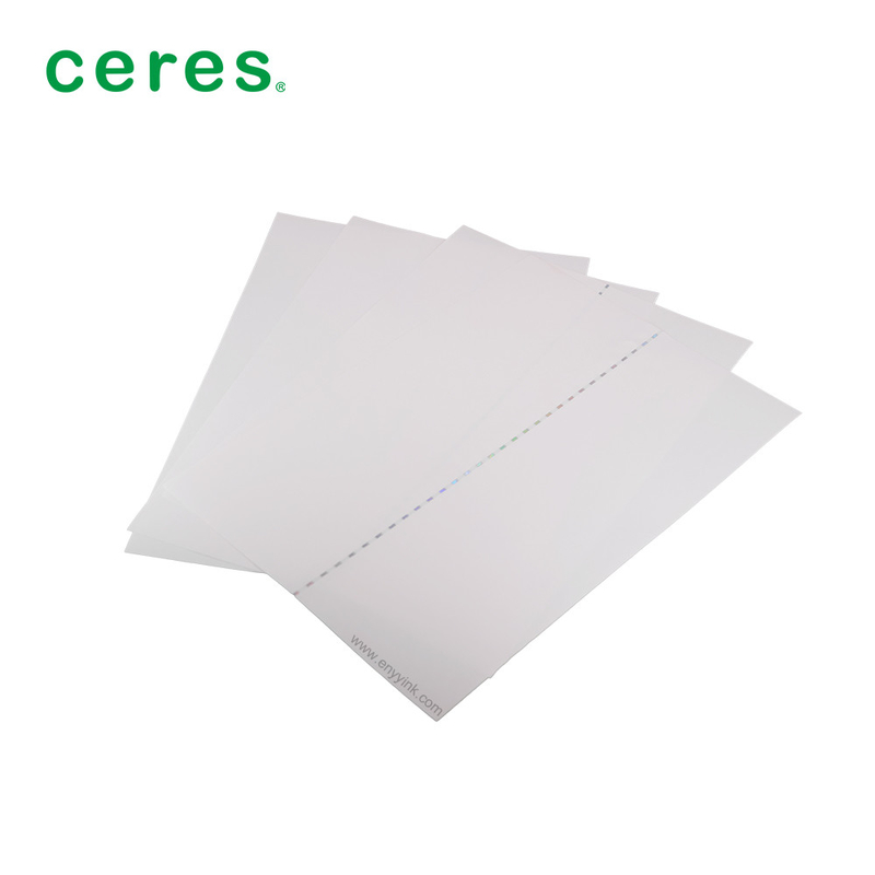 120 gram giấy bảo mật A4 với cửa sổ mở sợi màu sắc