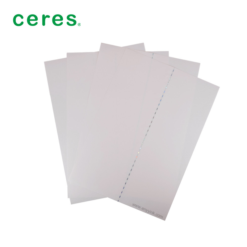 120 gram giấy bảo mật A4 với cửa sổ mở sợi màu sắc