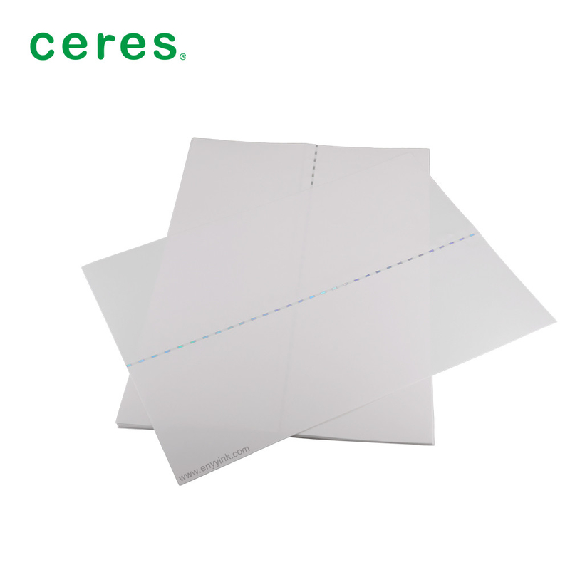 120 gram giấy bảo mật A4 với cửa sổ mở sợi màu sắc
