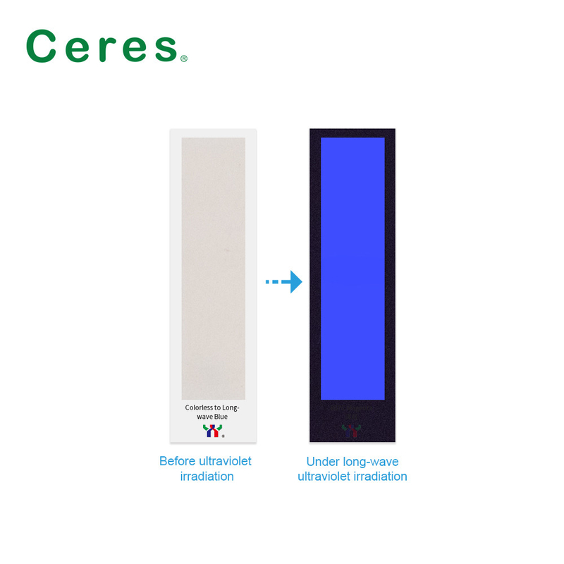 Mực UV vô hình cho tất cả các chứng chỉ an ninh màu không đến màu xanh bằng cách in offset