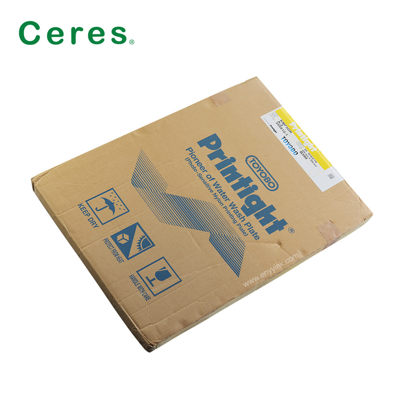 KM73GR Flexo in ấn đĩa rửa nước Toyobo Printtight nhựa tấm A2 kích thước