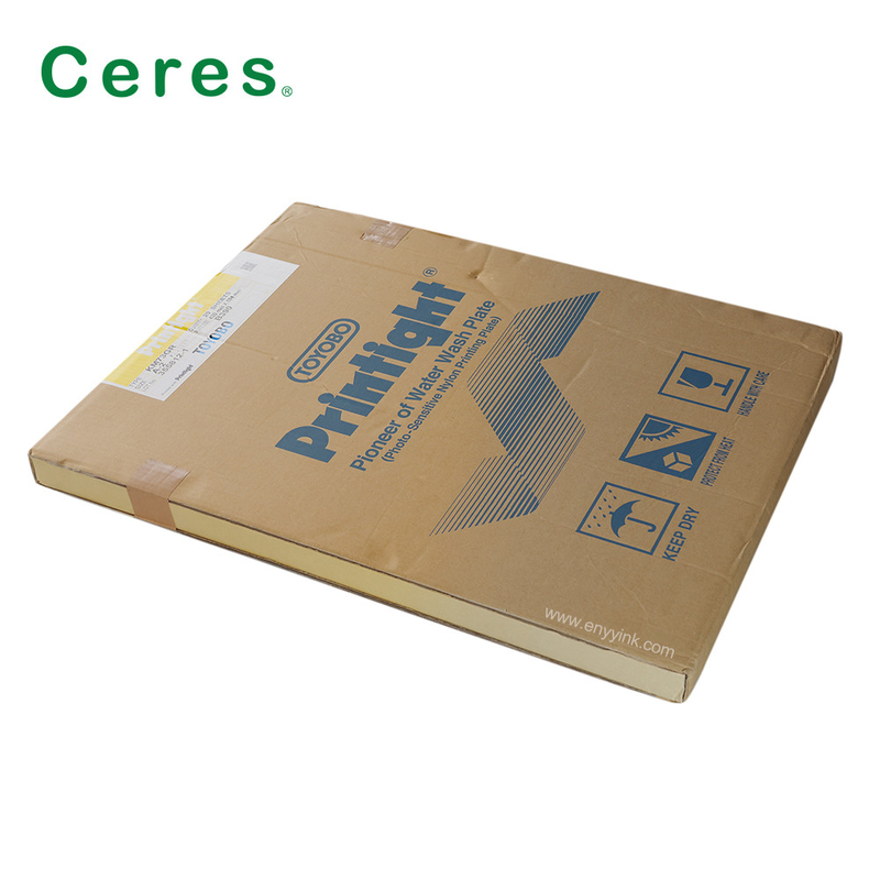 KM73GR Flexo in ấn đĩa rửa nước Toyobo Printtight nhựa tấm A2 kích thước