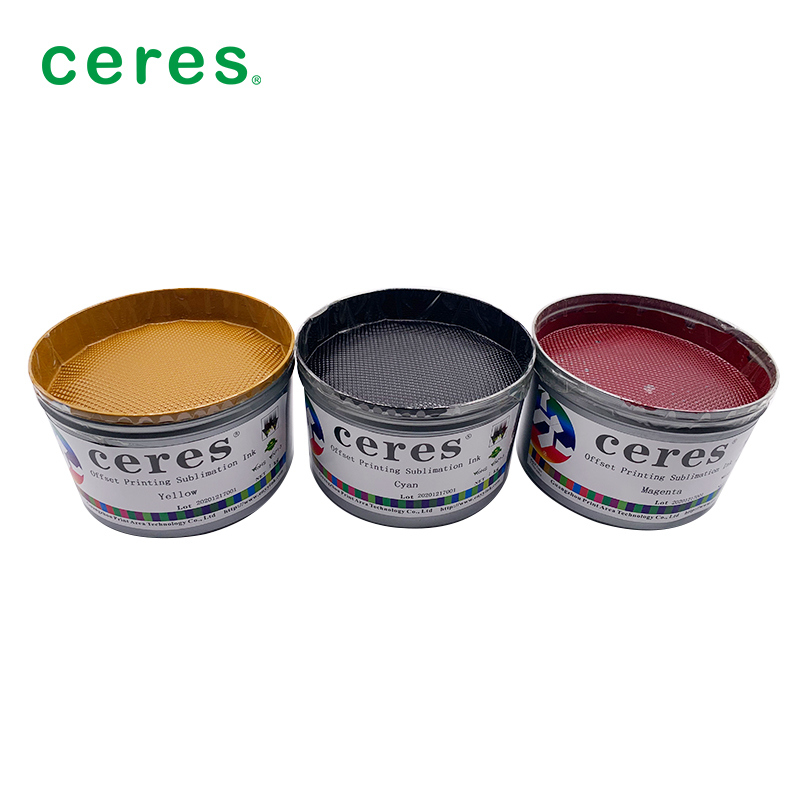 Mực Magenta Sublimation cho in Offset với sự khác biệt màu sắc nhỏ Tái tạo tốt và 4 màu máy phù hợp