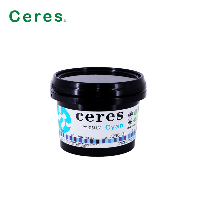 EN71-3 Chữ mực UV Offset cấp A + được chứng nhận với thời hạn hiệu lực 1 năm cho in CMYK chất lượng cao