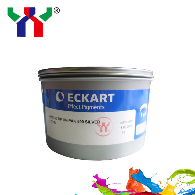 Đức Eckart chất lượng cao vàng và bạc chất hòa tan mực Offset dựa trên 1kg/thùng cho in giấy bằng tấm