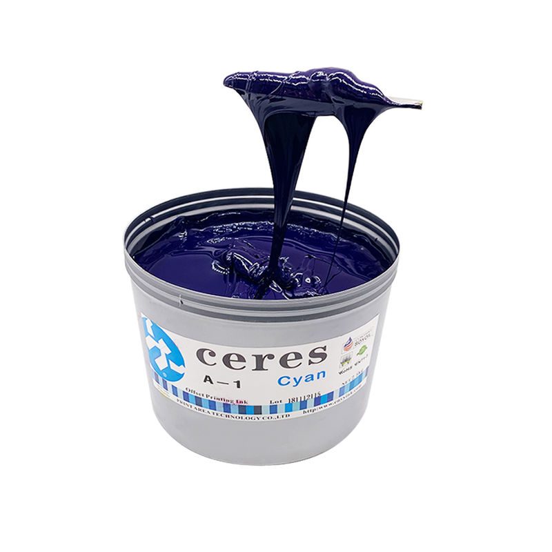 Mực in offset đậu nành độ bóng cao, màu sắc đậm, bảo hành 24 tháng cho mọi loại giấy