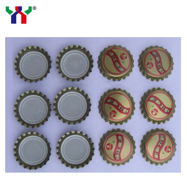 Pantone 485C Mực UV Offset Đỏ cho hộp và vỏ bia với EN71-3, RoHS, tuân thủ ASTM trong bao bì 1KG / CAN