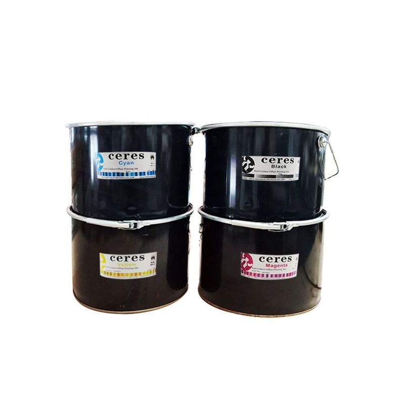 In báo Coldset Web Offset Ink Solvent dựa trên in báo trong thùng sắt 20kg