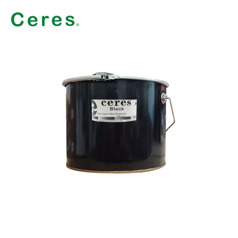 In báo Coldset Web Offset Ink Solvent dựa trên in báo trong thùng sắt 20kg