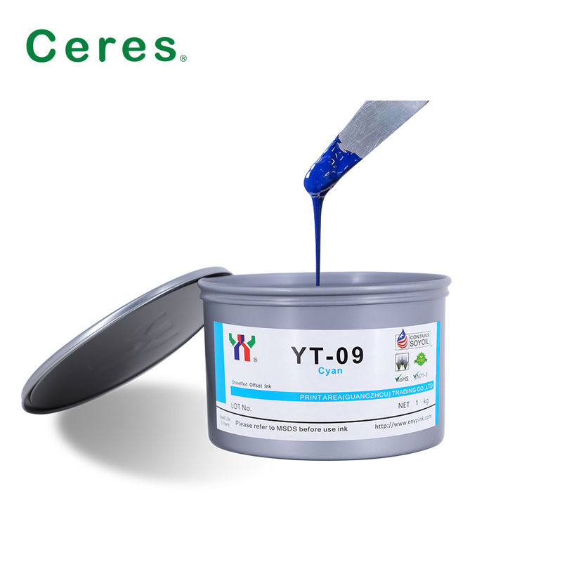 Ceres High Gloss Alcohol and Corrosion Resistant Low Odor Tinh in Offset được nạp vào tấm
