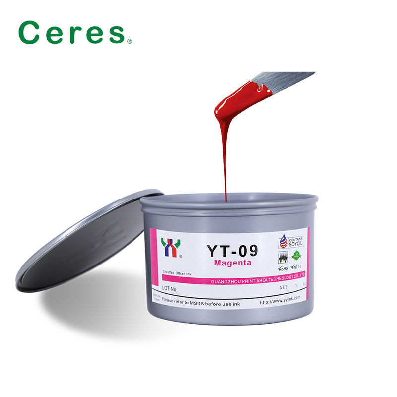 Ceres High Gloss Alcohol and Corrosion Resistant Low Odor Tinh in Offset được nạp vào tấm