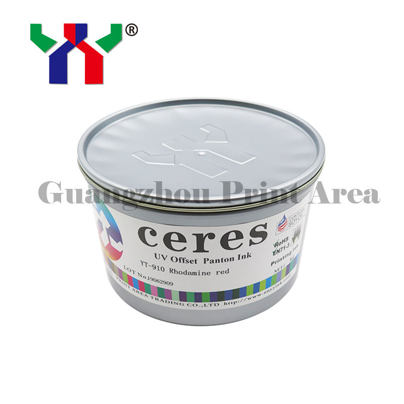 YT-910 UV Offset Ink với 24 tháng bảo hành 100% an toàn và được thử nghiệm để in gói