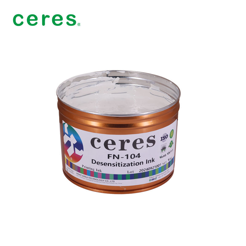 Mực in Offset dựa trên dung môi trắng cho tờ tiền nhanh trong bao bì 1kg/thùng