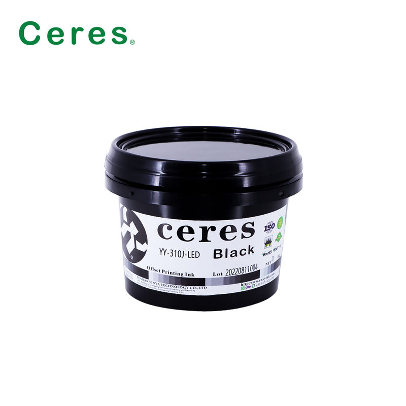 Mực UV Offset Màu Đỏ Ấm Khô Nhanh Hiệu Suất Chuyển Tốt Cho In Offset
