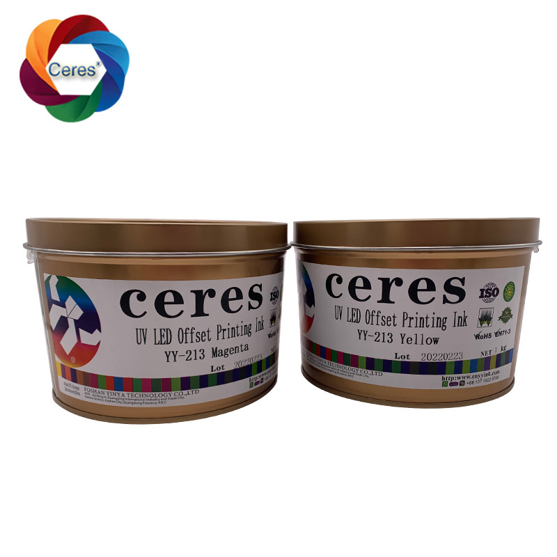 MSDS UV Offset Ink Ceres 1 Kg Tinh có dựa trên dung môi YY-213 Sấy nhanh
