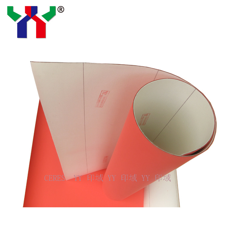 PS Đĩa Offset Chăn Loại cao su đỏ Máy in tia cực tím