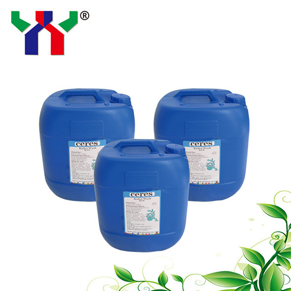 18L Barrel nhựa chăn và cuộn rửa UV mực Offset cao su chăn dựa trên nước