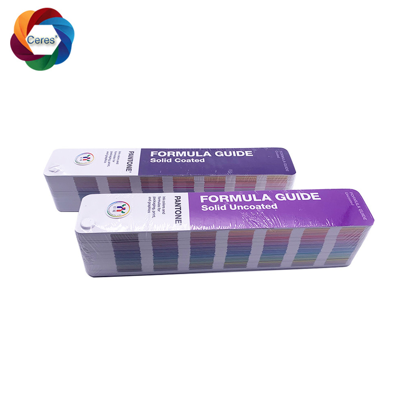 GP1601A Hướng dẫn công thức Pantone phủ không phủ 2196 Màu sắc 2 bộ