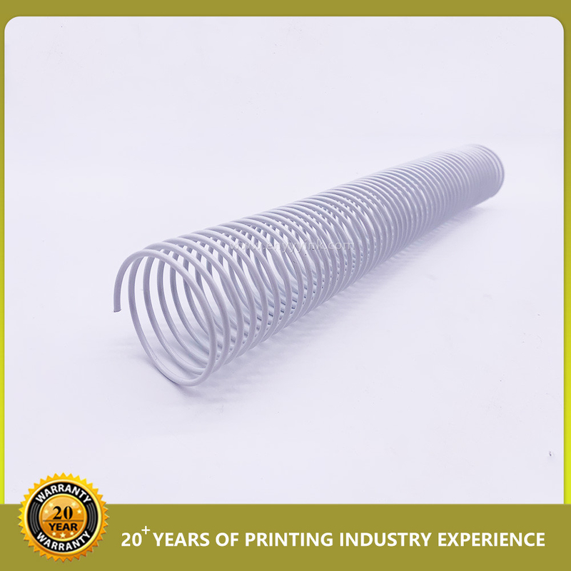 Lịch Double Spiral Coil Binding Pitch 3:1 1.4mm Nylon Steel Double Wire Book