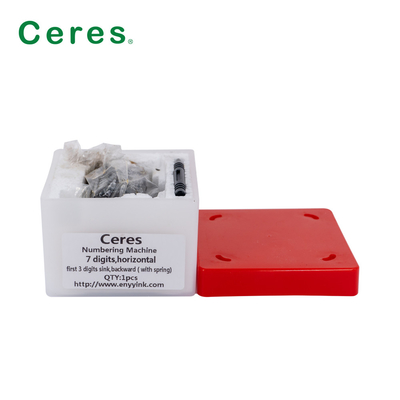 Gto52 7 chữ số đảo ngược máy đánh số ngang độ chính xác cao
