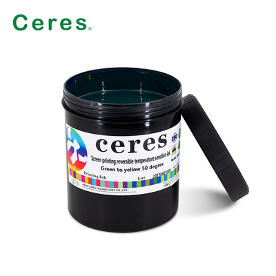 Screen Printing Temperature Sensitive Ink 50 Degree Xanh đến vàng
