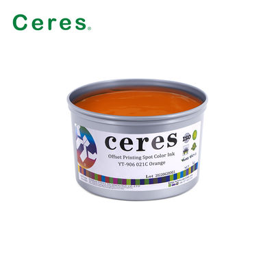 Mực in Offset dựa trên dung môi Pantone Spot Color với độ mờ cao cho in gói