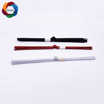 2mm 200mm Nylon ốp gấp đôi vòng dây 115mm Chiếc móc tường kim loại